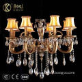 Hot Sale 8 Lamps cheap chandelier crystals for Restaurant